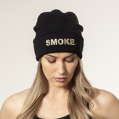 SMOKE® CORE Cuff Beanie - Black