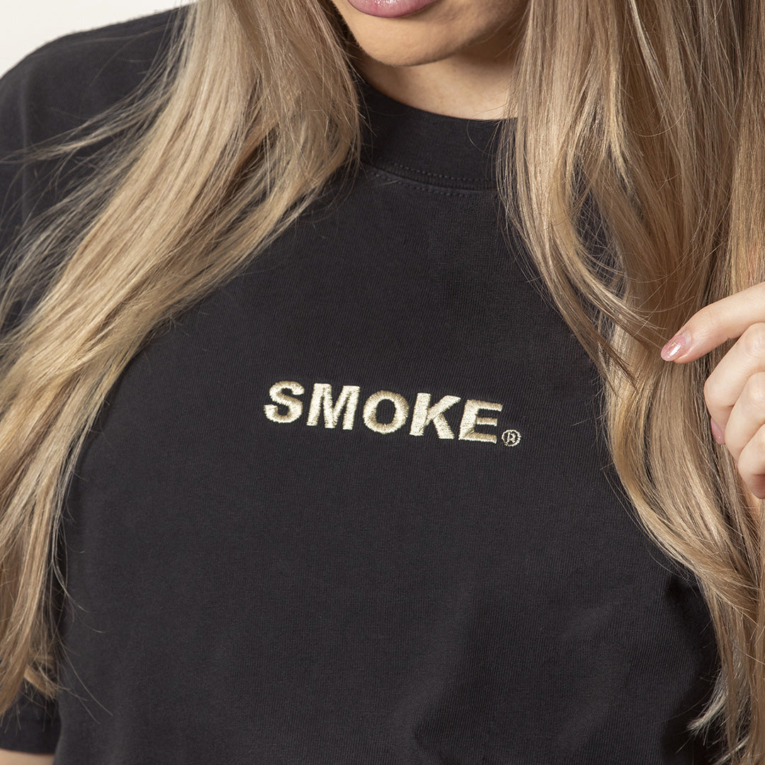 SMOKE® CORE Men's Muted Tee - Black