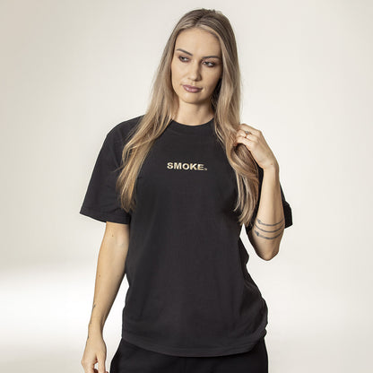 SMOKE® CORE Women's Muted Tee - Black